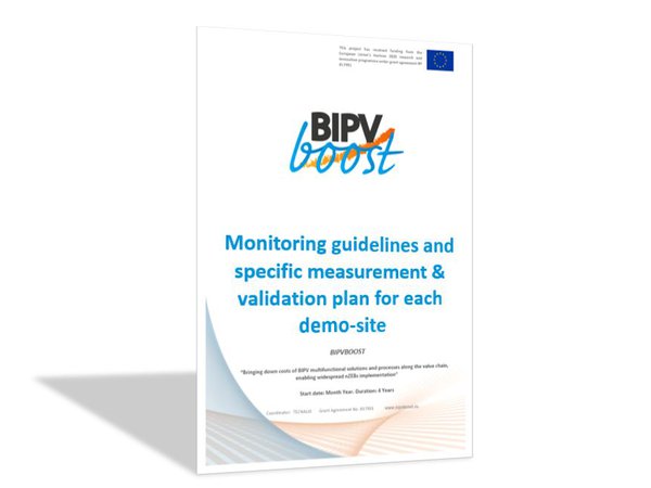 Monitoring guidelines and specific measurement & validation plan for each demonstration site