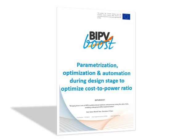 Parametrization, optimization and automation during design stage for optimizing cost-to-power ratio